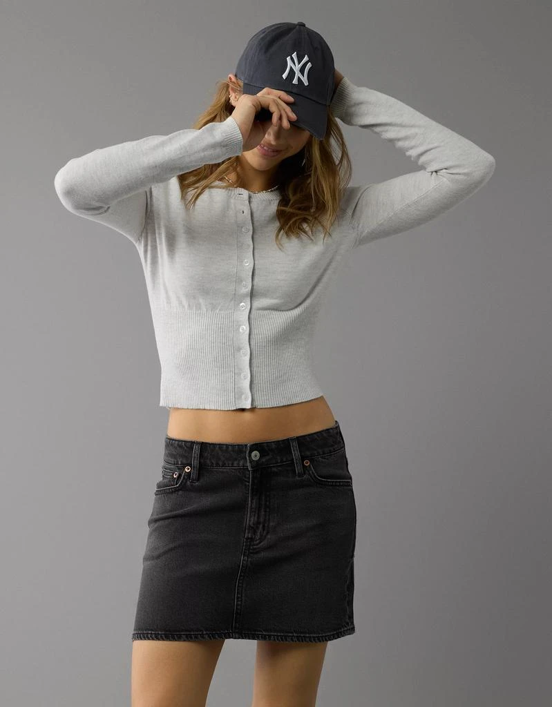 AE AE Stretch High-Waisted Perfect Denim Mini Skirt 5