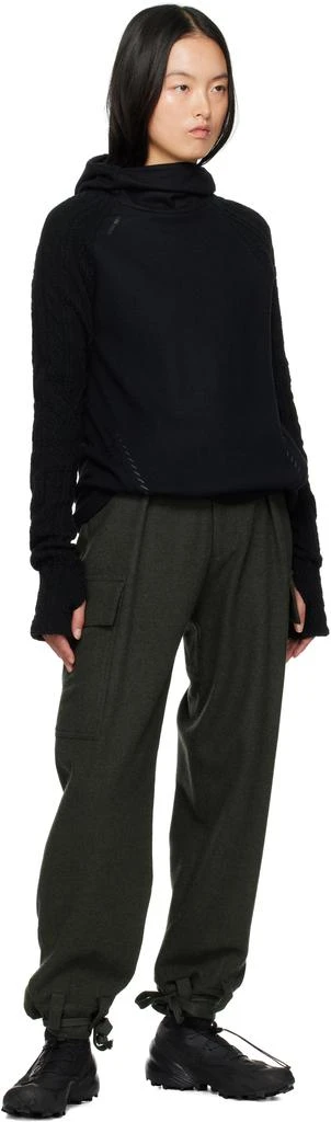 Hyein Seo Khaki Military Wool Trousers 4