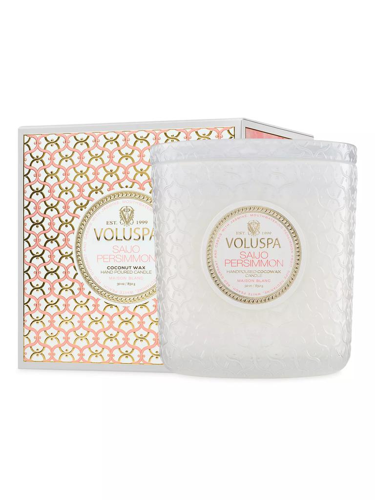 Voluspa Saijo Persimmon Luxe Candle