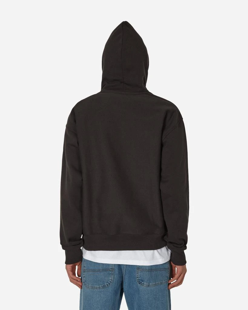 STUSSY Stock Logo Hoodie Washed Black 3