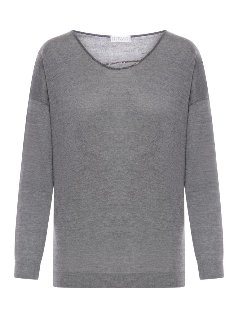 Brunello Cucinelli Sweater with Monili decoration