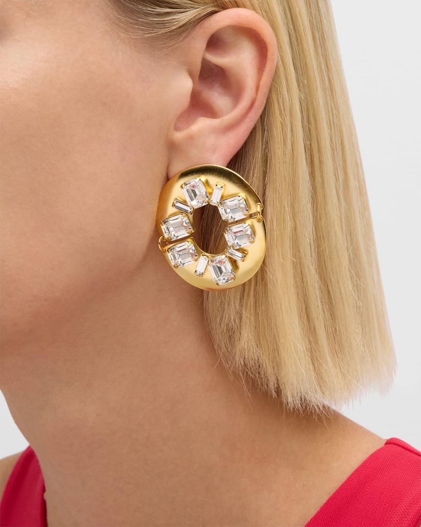 Elizabeth Cole Lorenette Crystal Earrings