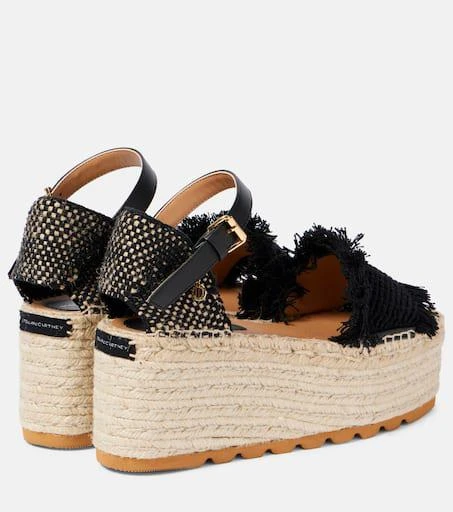 Stella McCartney Gaia platform espadrille sandals 2