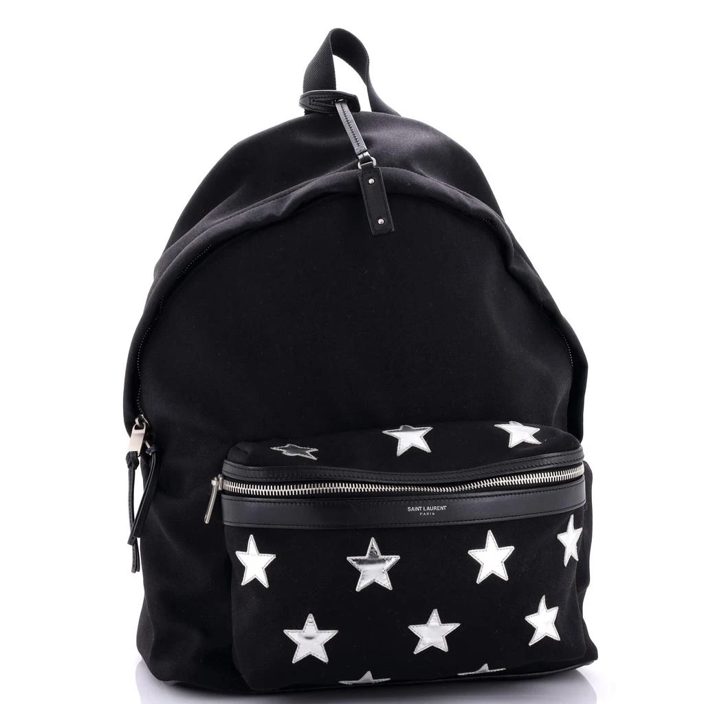 Yves Saint Laurent City Backpack Canvas Medium 2