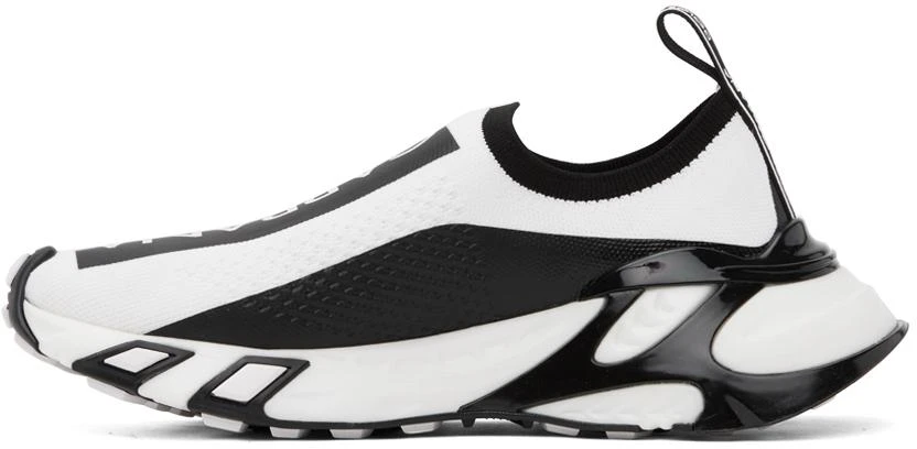 Dolce & Gabbana White & Black Fast Sneakers 3