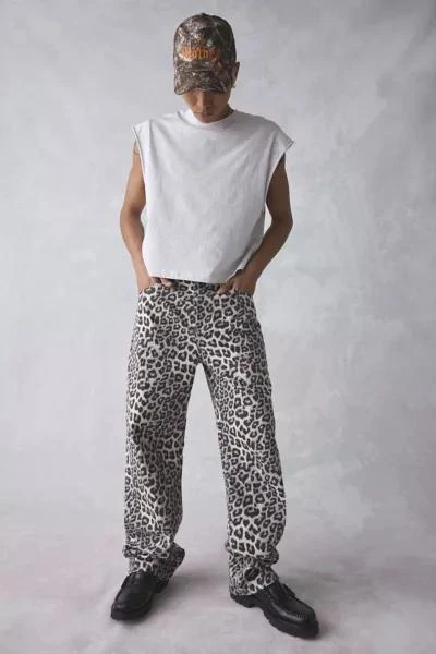 BDG BDG Leopard Pattern Baggy Skate Fit Jean 1