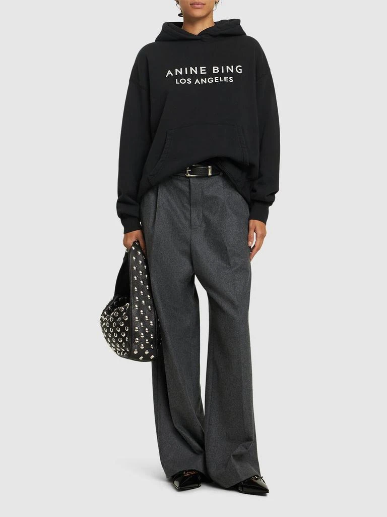 ANINE BING Alto Logo Sweatshirt Hoodie 1