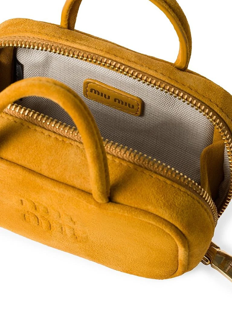 Miu Miu Beau Suede Micro-Bag 4