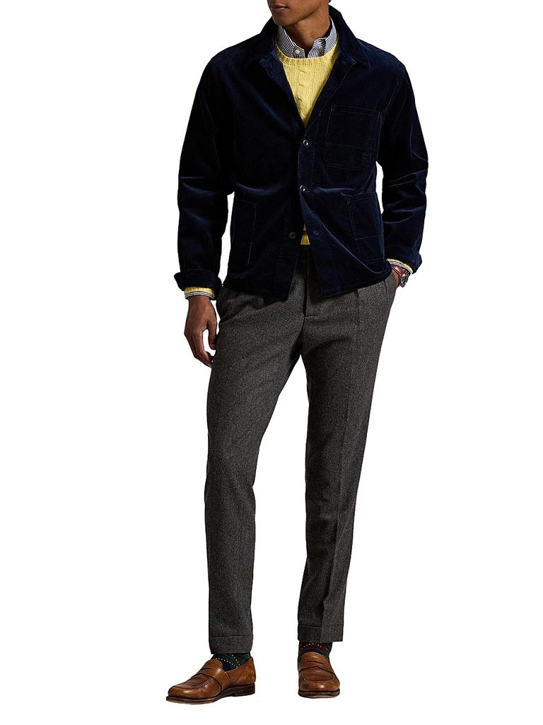 Ralph Lauren Corduroy Single-Breasted Field Jacket