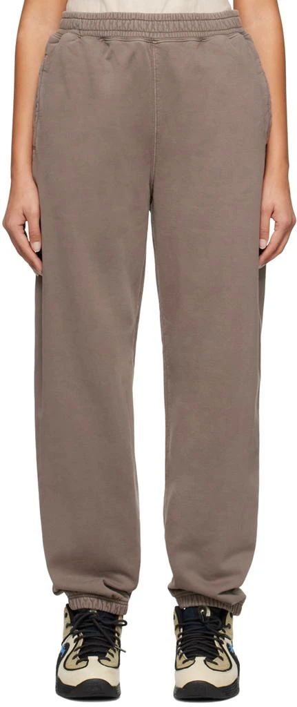 STUSSY Gray Pigment Dyed Lounge Pants 1