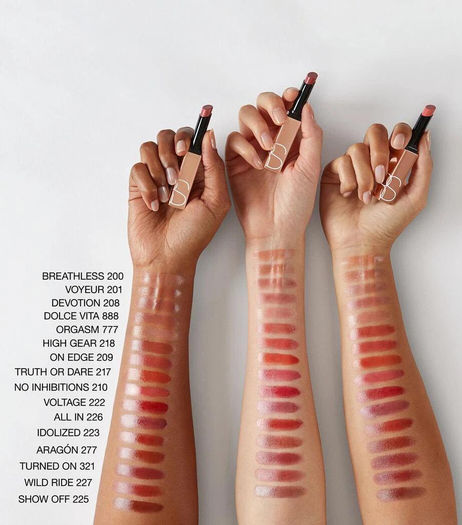 NARS Afterglow Sensual Shine Lipstick 4