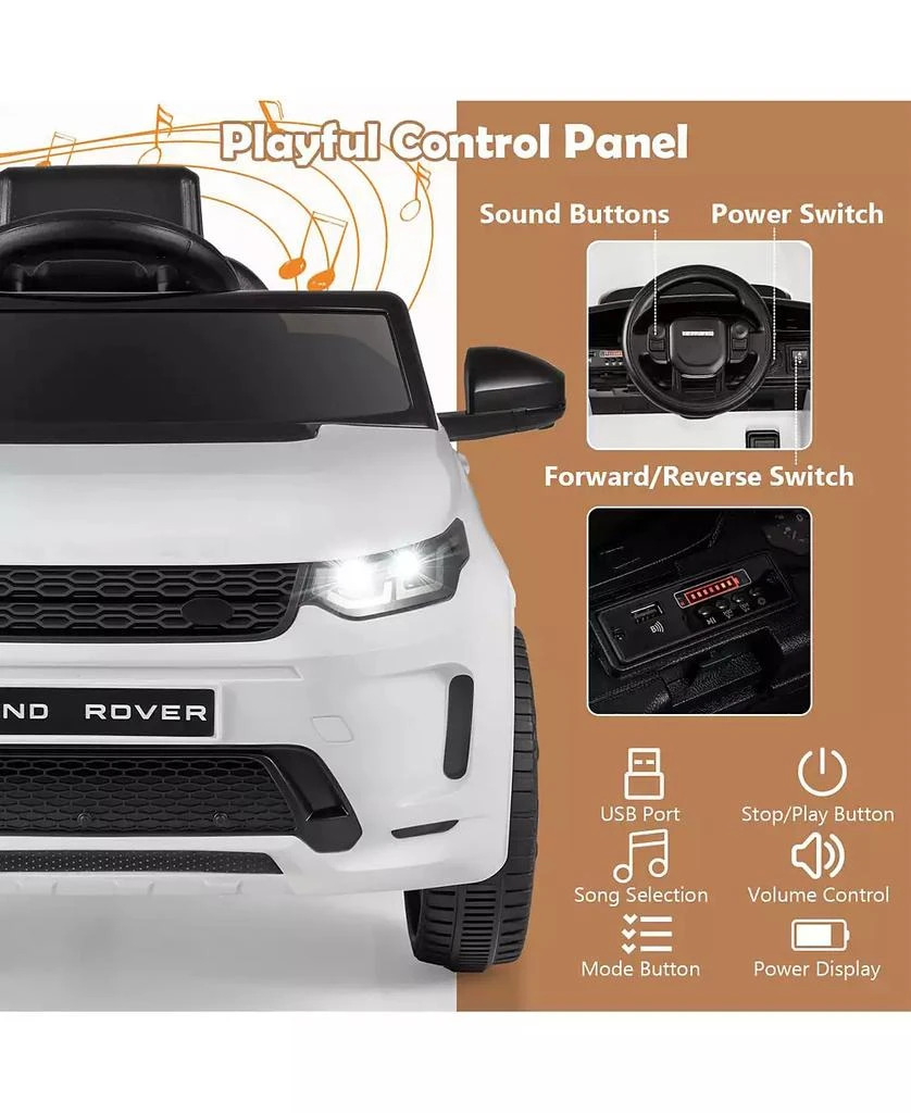 Mecale Licensed Land Rover Kids Ride on Car 12V Battery Powered Kids Electric 5