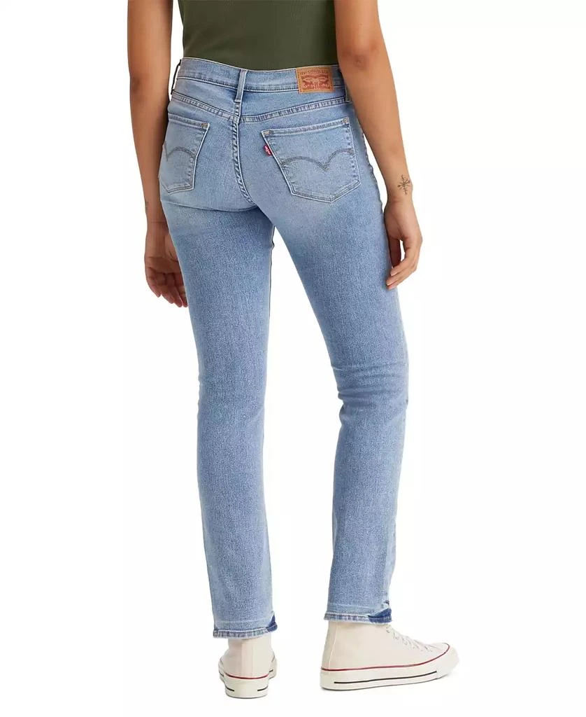 Levi's 314 Shaping Slimming Straight Leg Mid Rise Jeans 4
