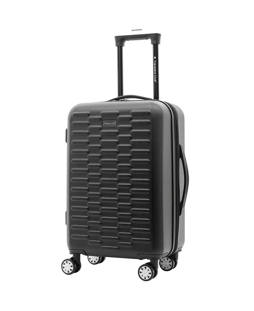 Travelers Club 3-Pc. Shannon Spinner Expandable  Luggage Set 6