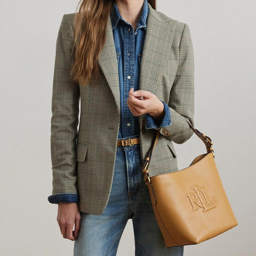 Ralph Lauren Witley Leather Bucket Bag 2