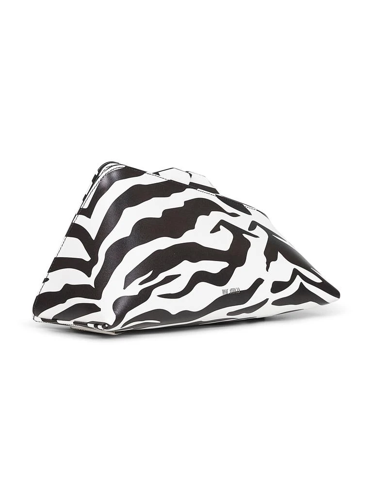 The Attico THE ATTICO | Black and white "8.30PM" oversized clutch bag | Women | PZ 2