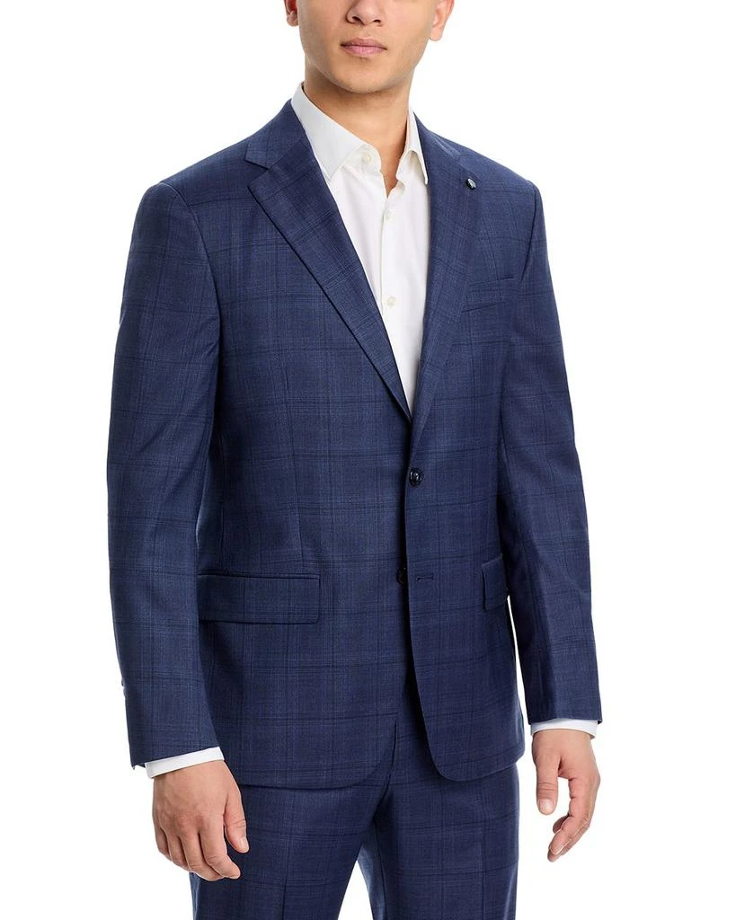 Hart Schaffner Marx Tonal Plaid Regular Fit Suit 4