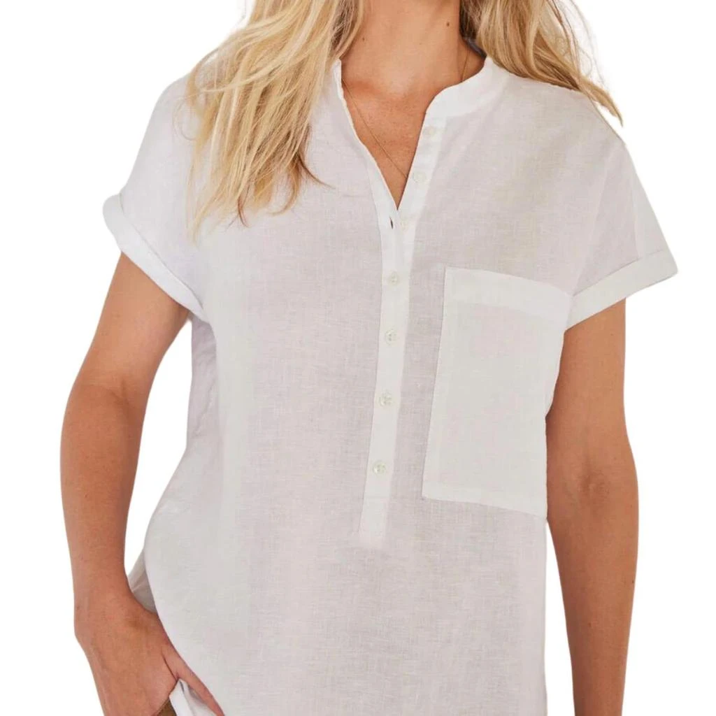 Not Monday Not Monday - London Linen Top 1