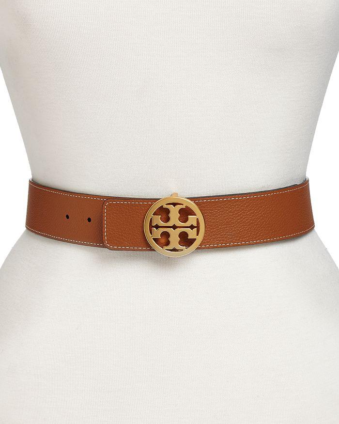 XS TORY BURCH store Women's T Monogram Leather Belt