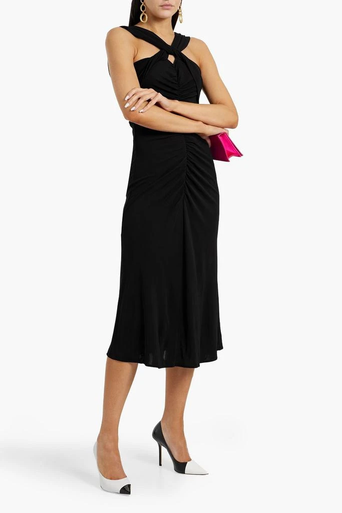 Diane von Furstenberg Neely twisted jersey midi dress 2