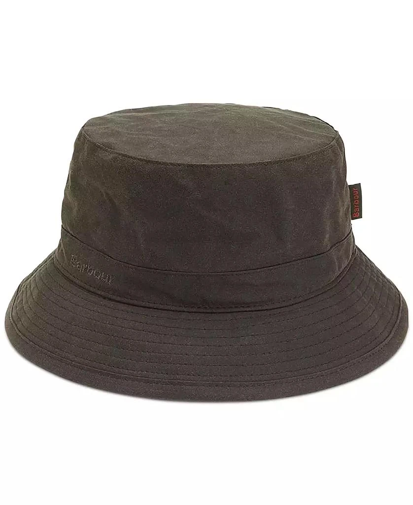 Barbour Men's Waxed Cotton Bucket Hat 1