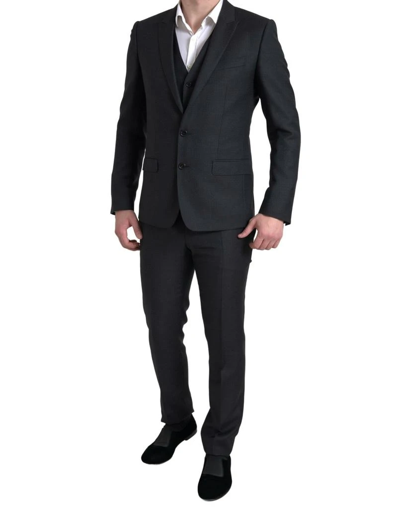 Dolce 
Gabbana 3 Piece Single Breasted MARTINI Men
s Suit