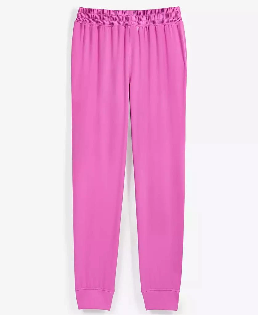 CHAMPION Big Girls Logo Classic Stretch Joggers 6