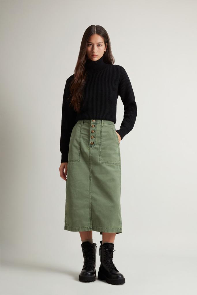 Woolrich Woolrich Button Detailed Belted Dress - Dresses