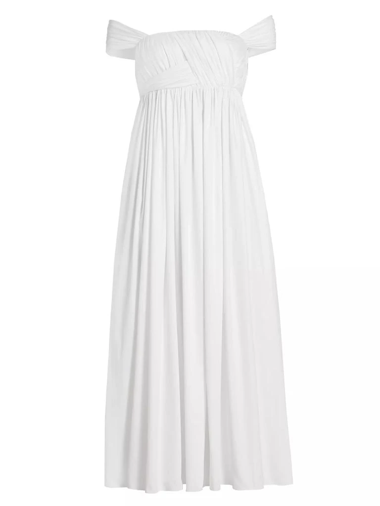 Adam Lippes Josephine Poplin Midi Dress 1