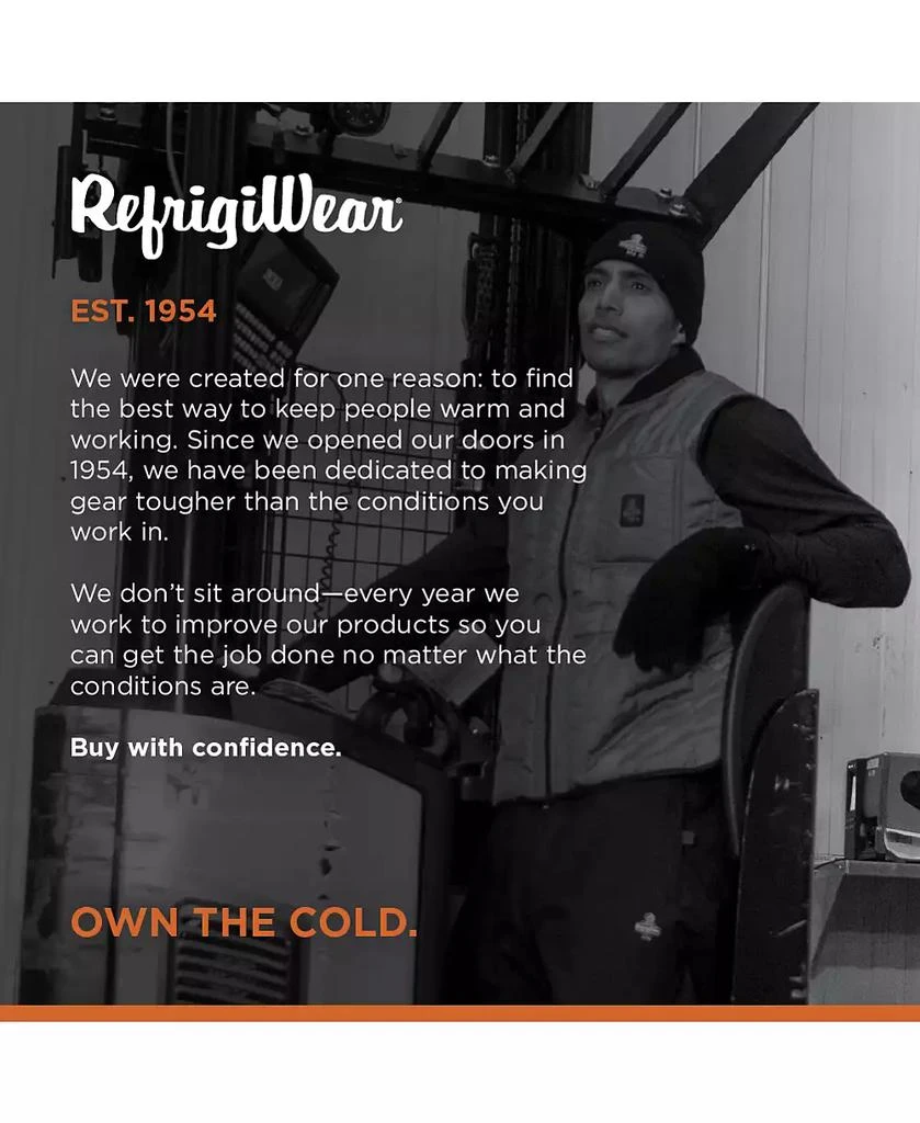 RefrigiWear Men
s Dual-Layer Knit Insulated Gloves - Moisture-Wicking, 20°F Comfort Rating, Durable Cold Weather Work Gloves (Sold by the Dozen) 4