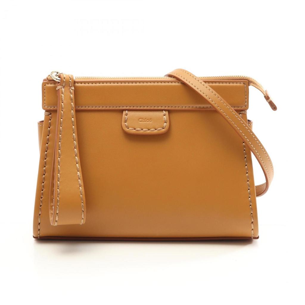 Chloé SMALL BRACELET BAG IN GRANATE BUFFALO LEATHER