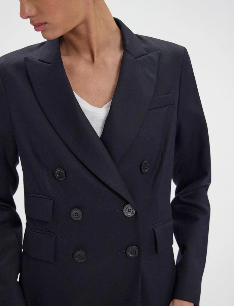 INES DE LA FRESSANGE PARIS Maurice wool jacket navy blue 5