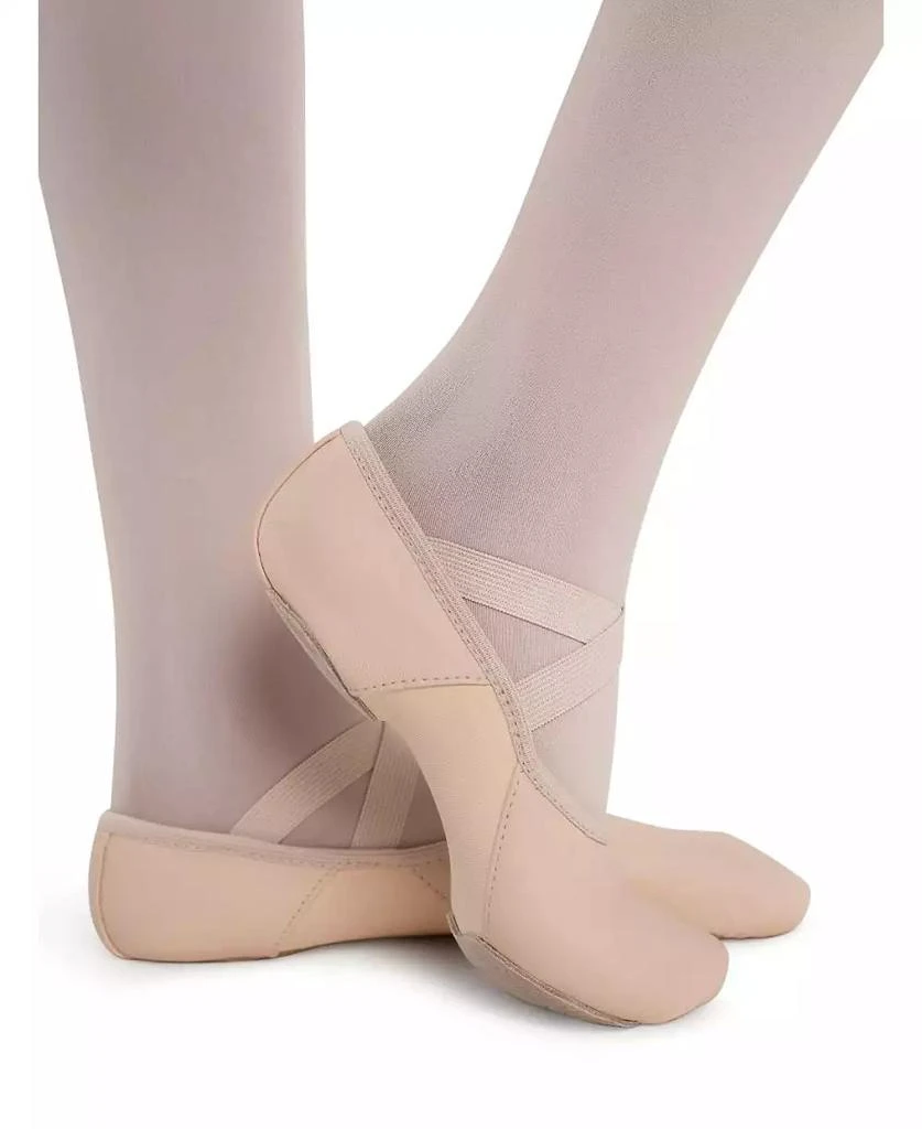 Capezio Girls Hanami Leather Ballet Shoe