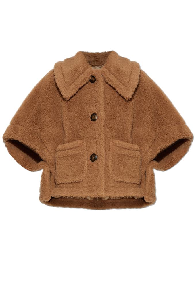 ジャケット MAX MARA DOUBLE-BREASTED CASHMERE JACKET IN DOVE COLOR Max Mara Calata Double-Breasted Cashmere Blazer Jacket