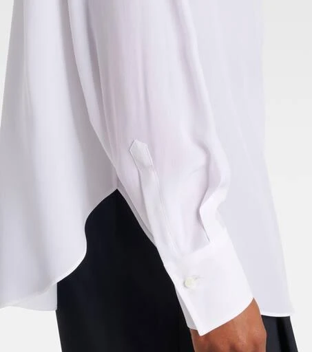 Brunello Cucinelli Monili silk satin shirt 5