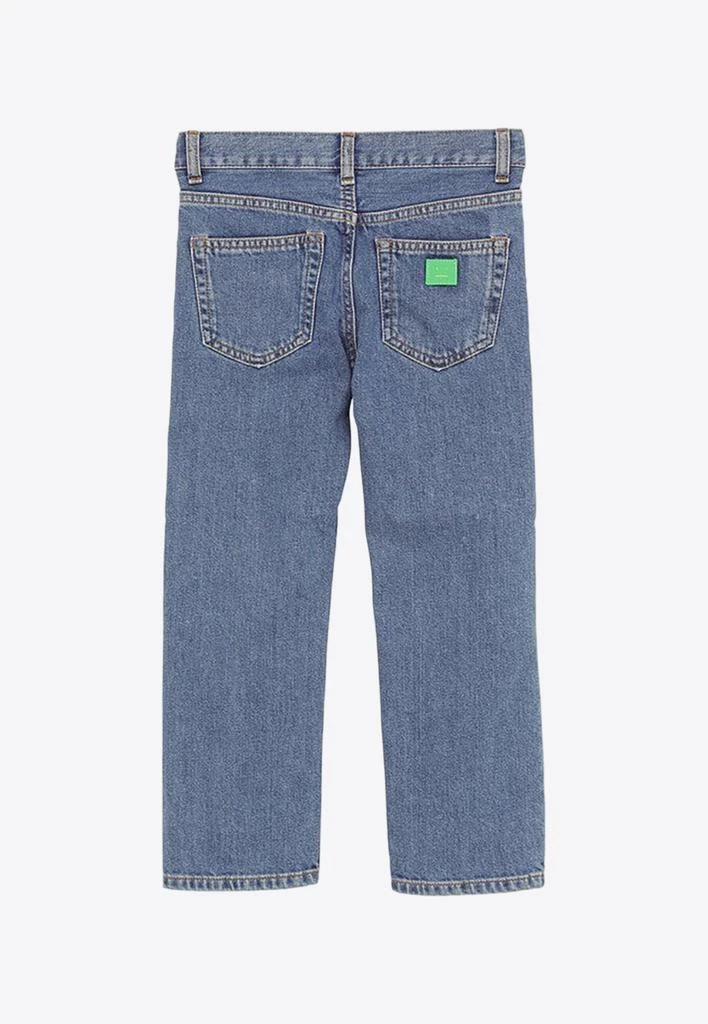 Acne Studios Kids Basic Straight-Leg Jeans 2