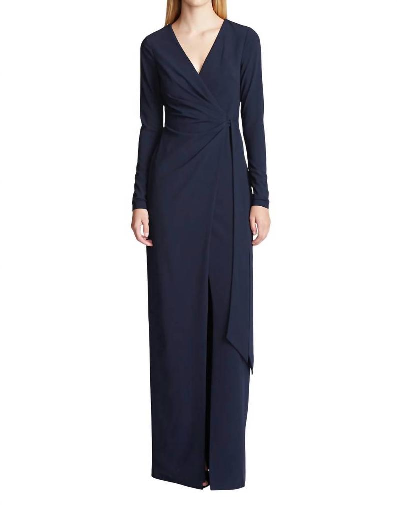 Halston Heritage Halston Heritage - Jasmine Crepe Maxi Dress