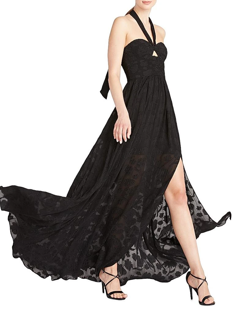 AMUR Lilyana Halter Maxi Dress 3
