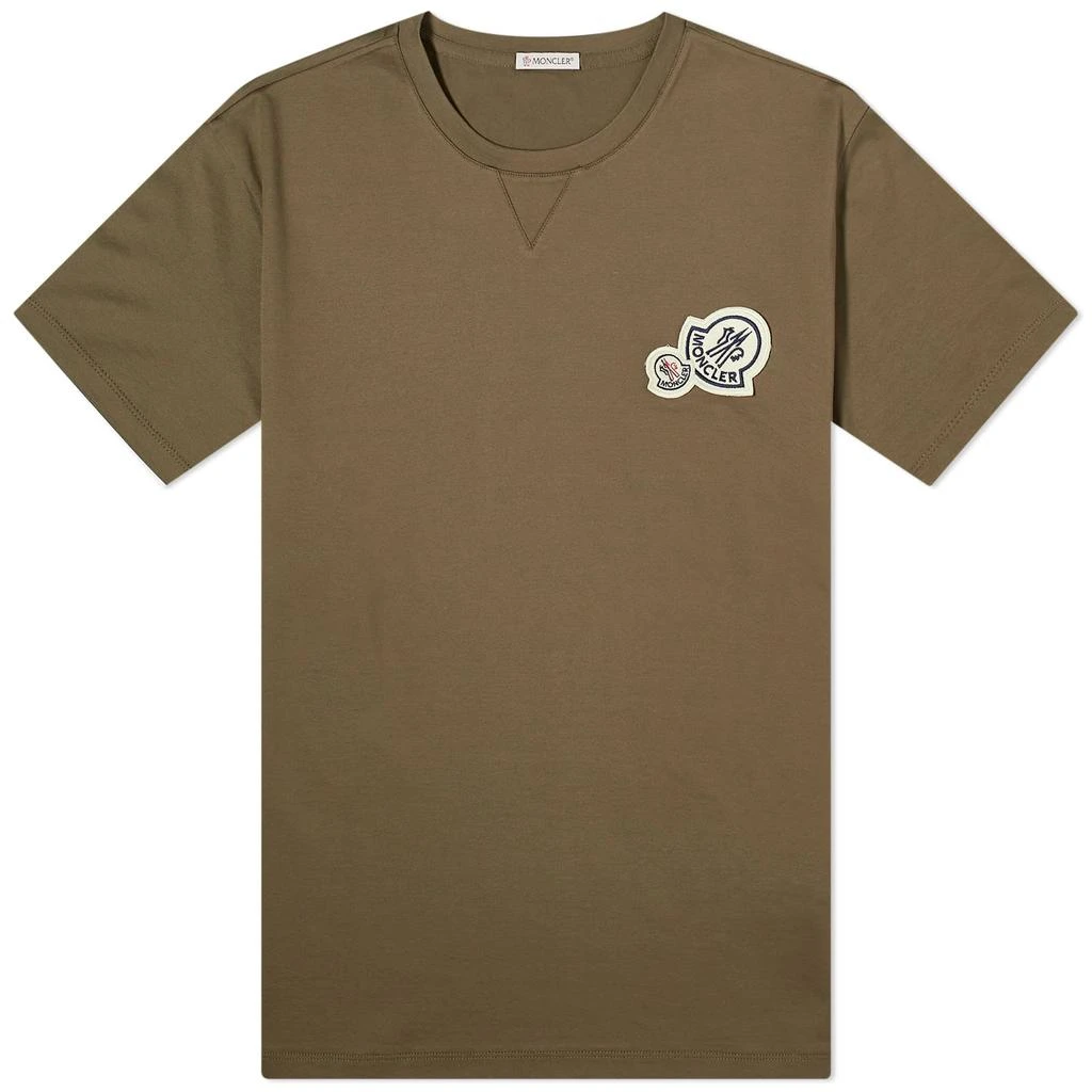 Moncler Moncler Double Logo T-Shirt 1