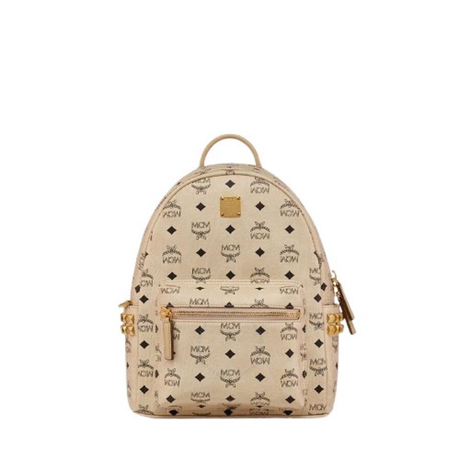 MCM Stark Small Backpack With Visetos Pattern