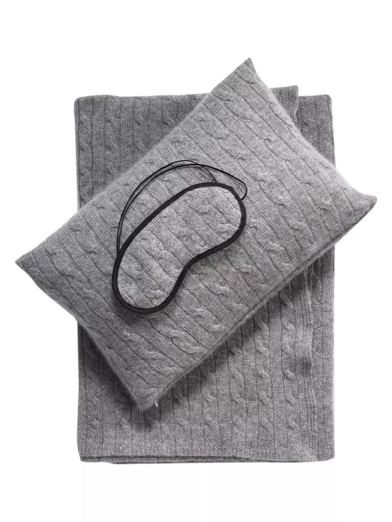 Sofia Cashmere Emilia 3-Piece Cashmere Travel Set