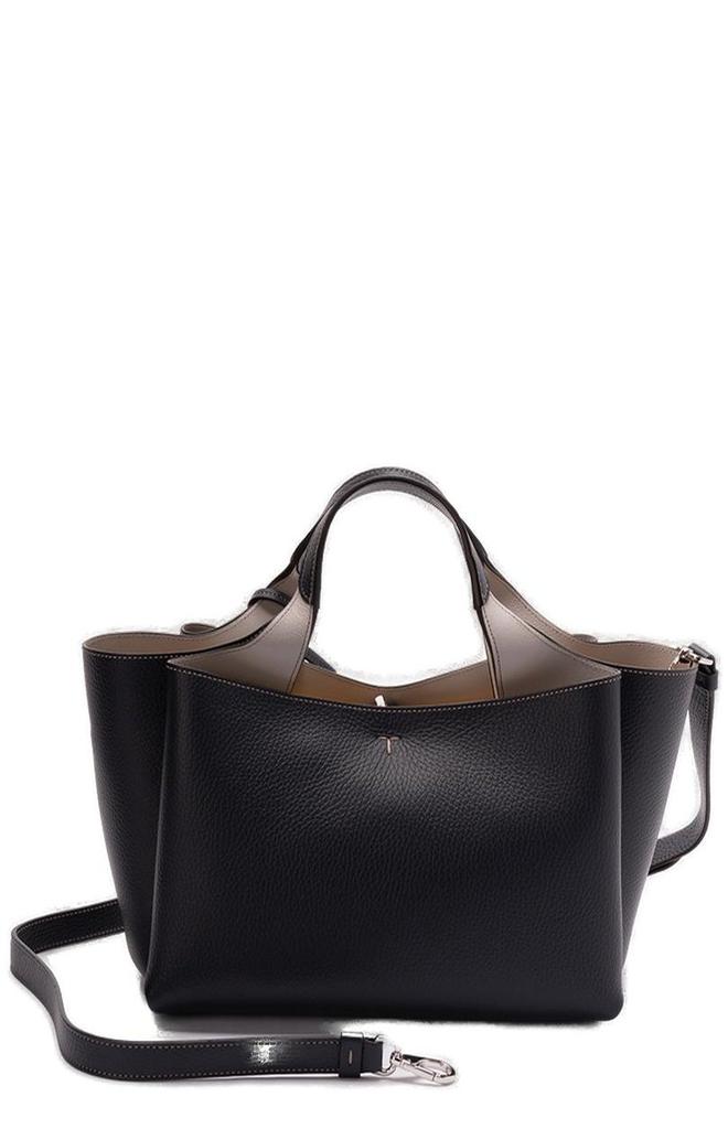 【送料&関税込】Tod's Logo Plaque Top Handle Tote Tod's Tod's Logo Plaque Top Handle Bag - Tote Bags - Free