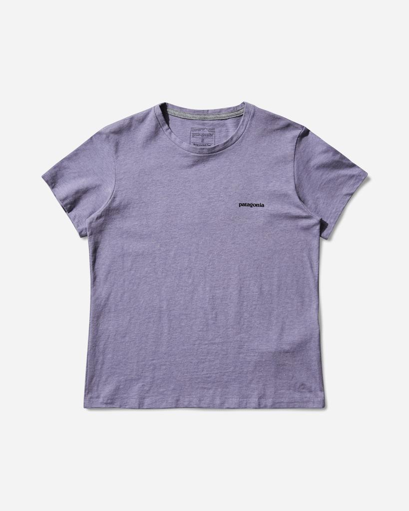 Patagonia Women's P-6 Logo Responsibili T-Shirt Concrete Purple