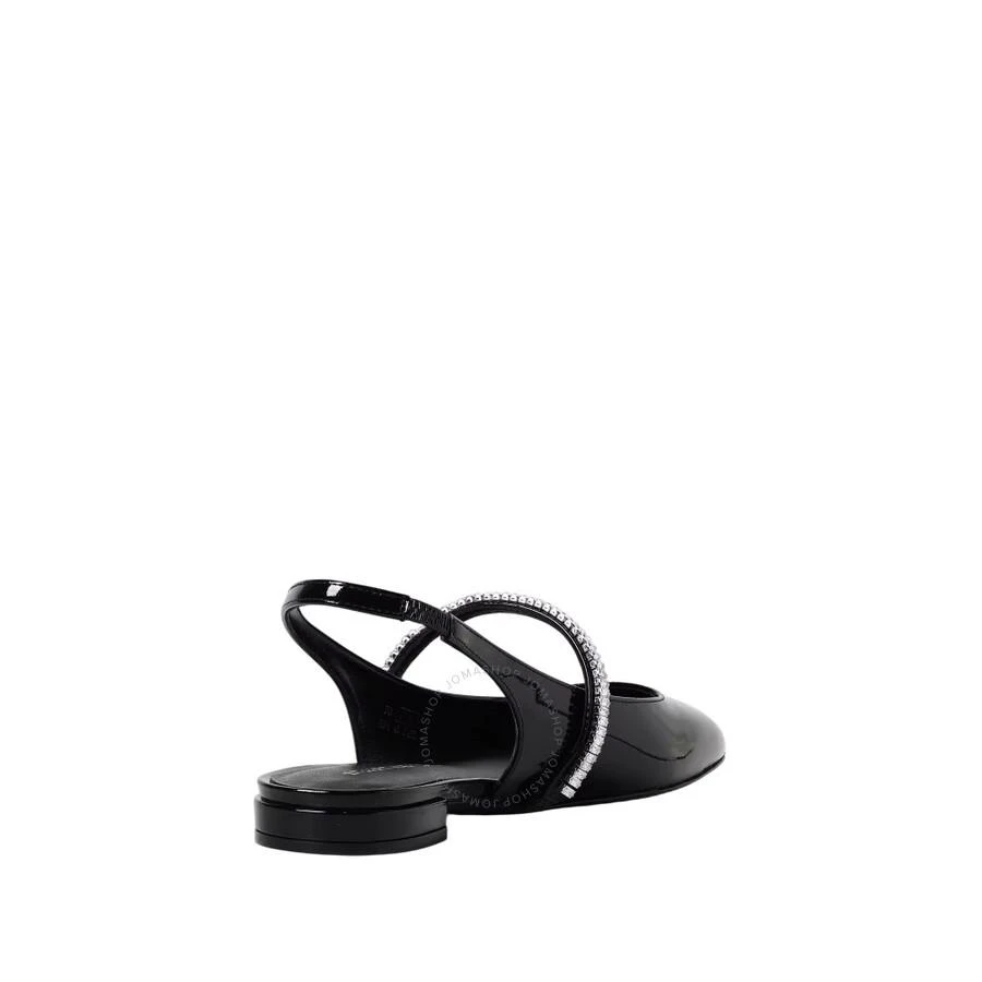 Stuart Weitzman Stefanie Patent Slngback Ballet Flats 3