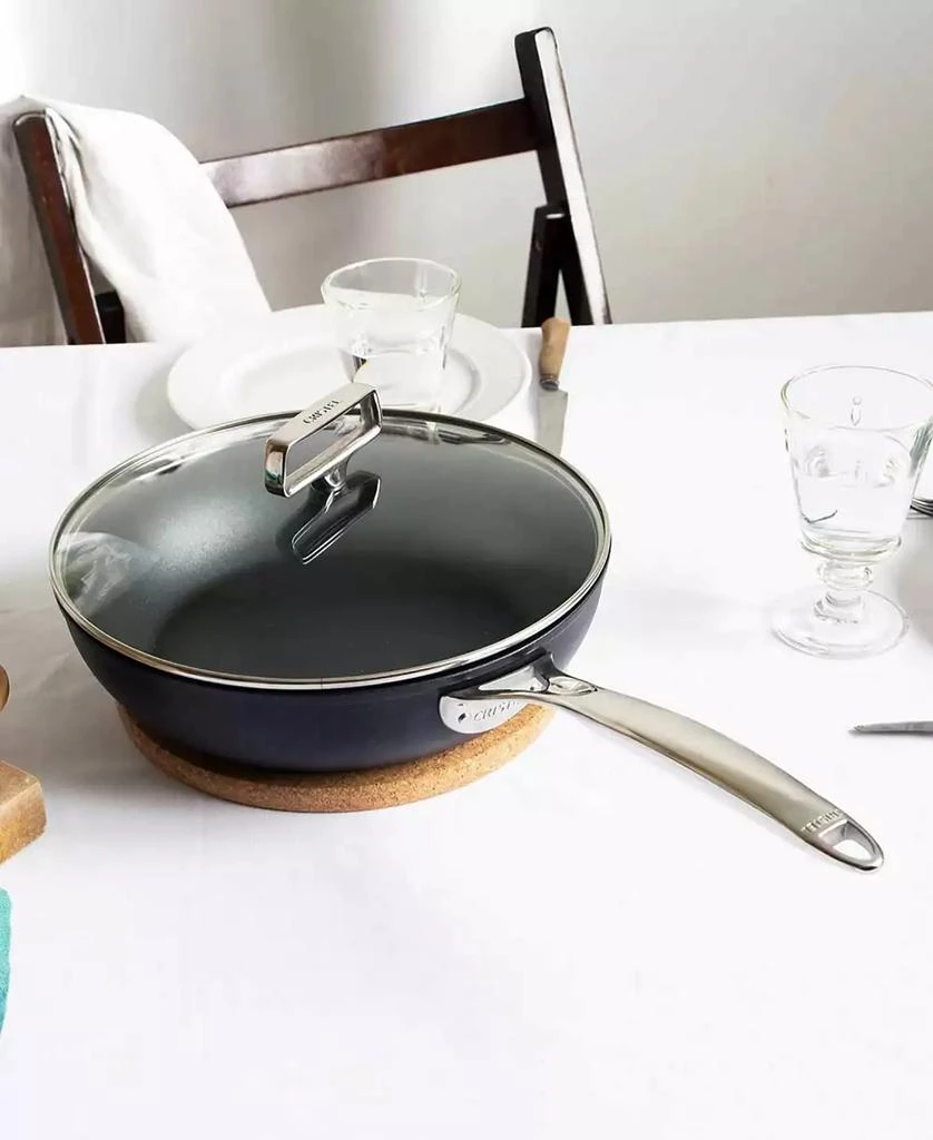 Cristel Castel Pro Ultralu 2-Qt. Nonstick Sauté Pan With Lid 2