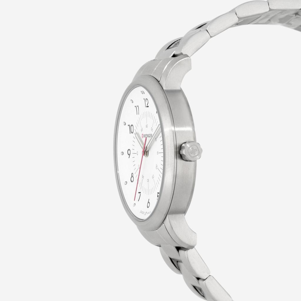 Wenger Swiss Army Ladies 01.1621.110 Avenue White Dial Watch 35 mm