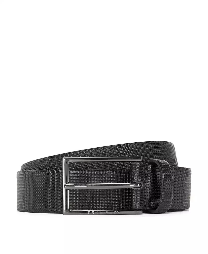 Hugo Boss BOSS Men's Printed-Leather Belt 1