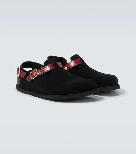 Birkenstock Tokio Cazador suede clogs 5