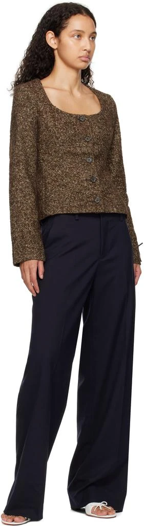 Sandy Liang Brown Grappa Jacket 4