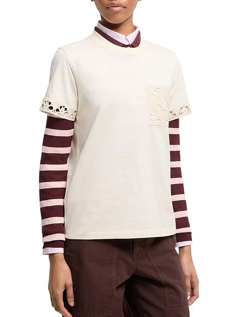 Moncler Crew Neck in Cotton 2